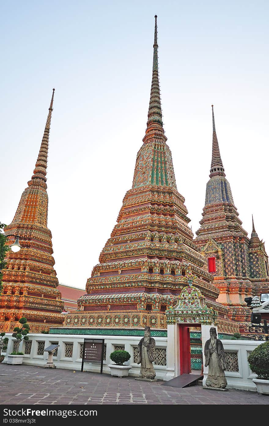 Temple in Bangkok Thailand