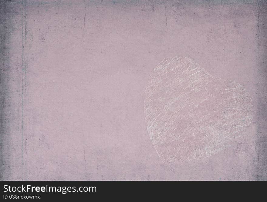 Valentines day abstract background toned in violet