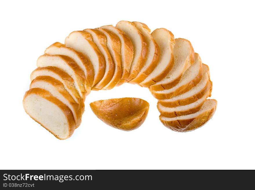 Sliced baguette