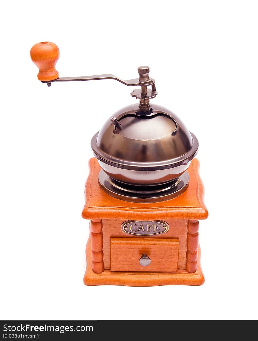 Retro coffee-grinder