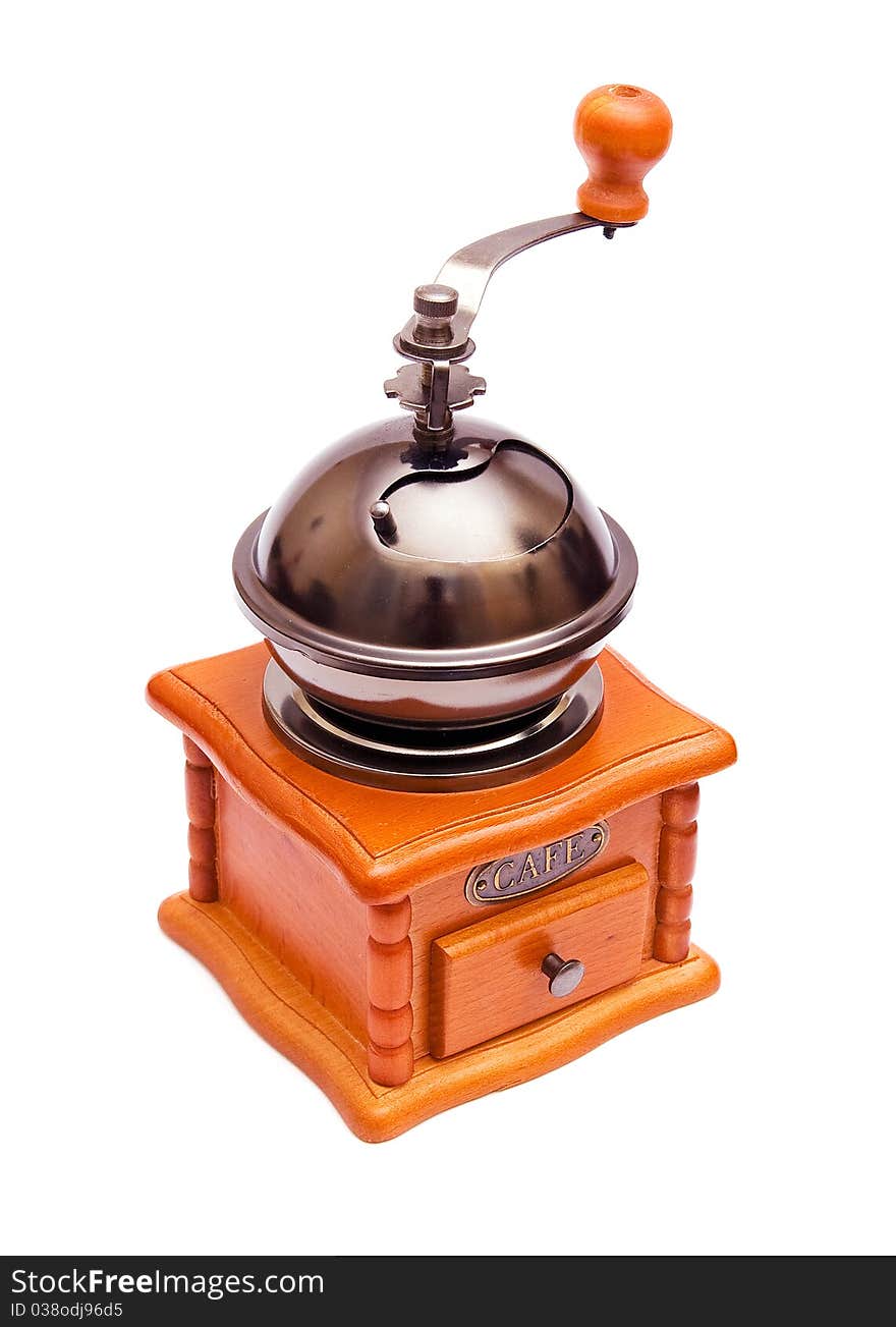 Retro coffee-grinder