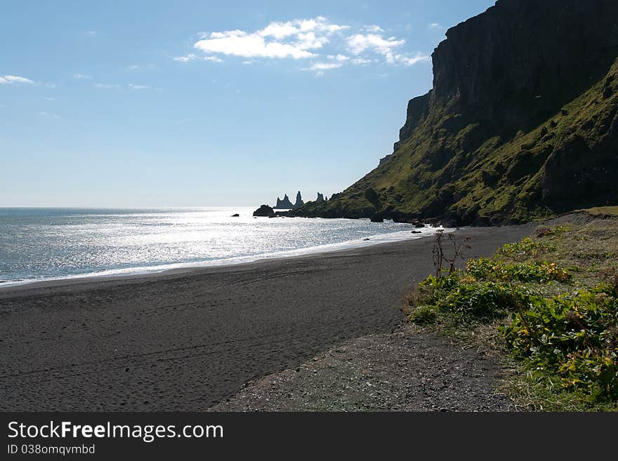 Beach in Vik