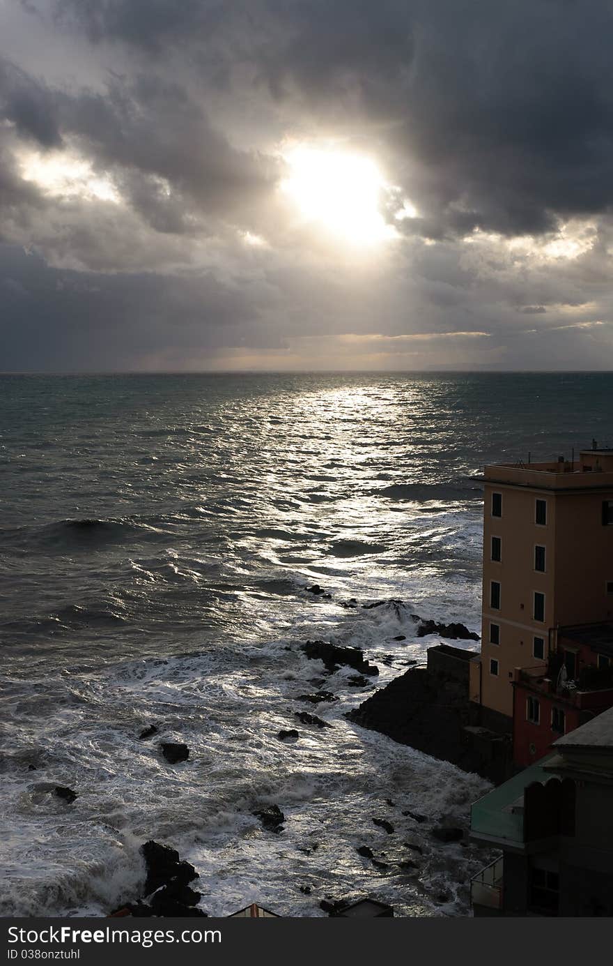 Sunset Boccadasse