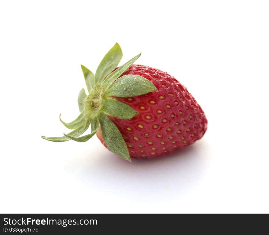 Fresh  Strawberry Isolated on white. Fresh  Strawberry Isolated on white