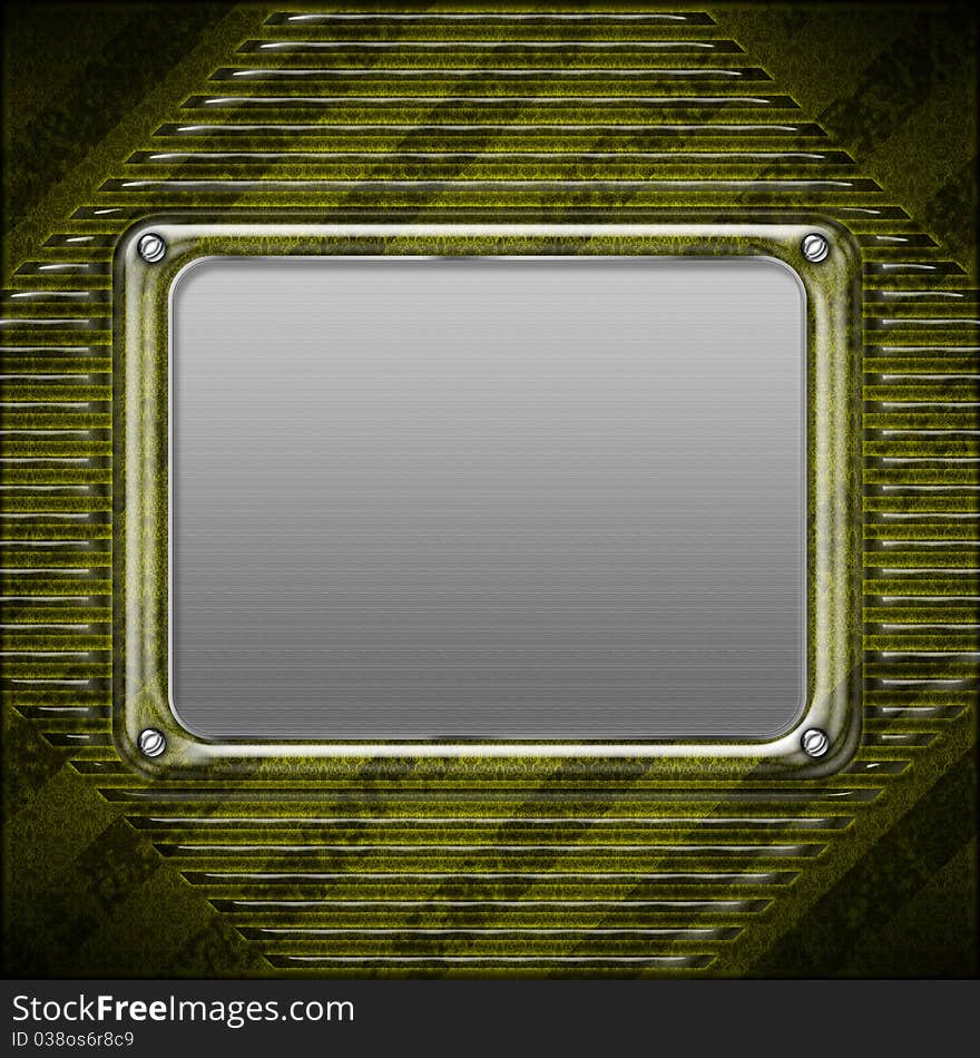 Metal pattern background