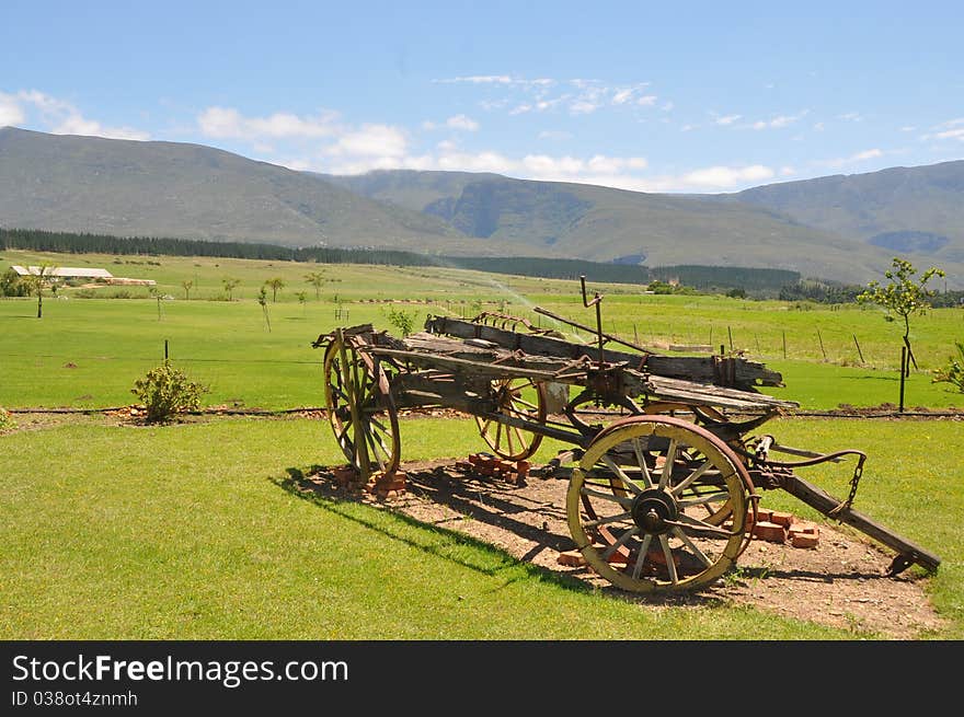 Old wagon in South Africa