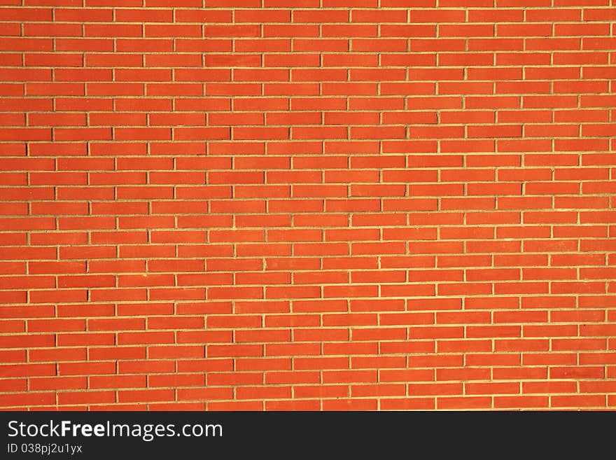 Bricks wall background and texture in landscape view. Bricks wall background and texture in landscape view