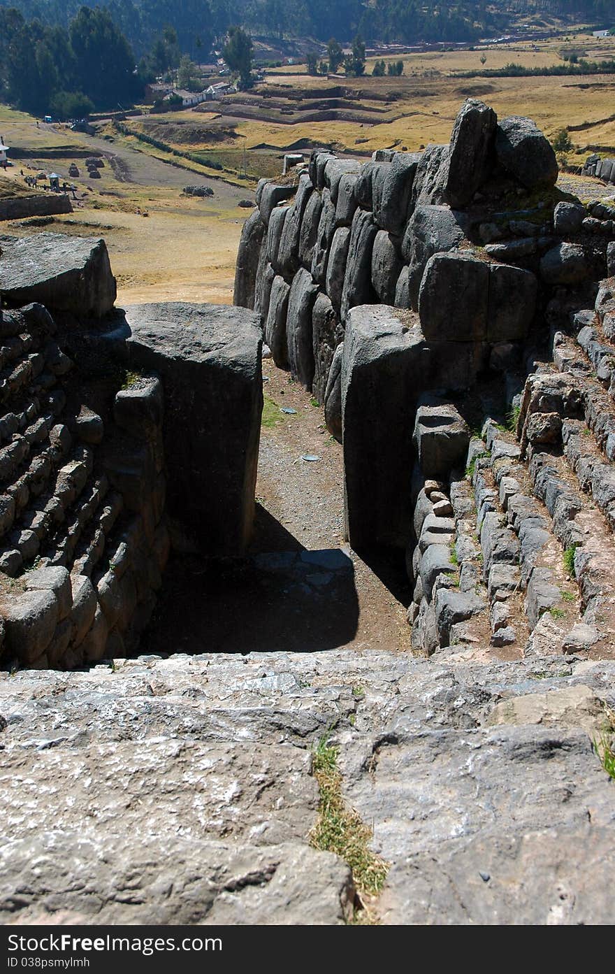 Doorway in Sacsayhuaman Ruins