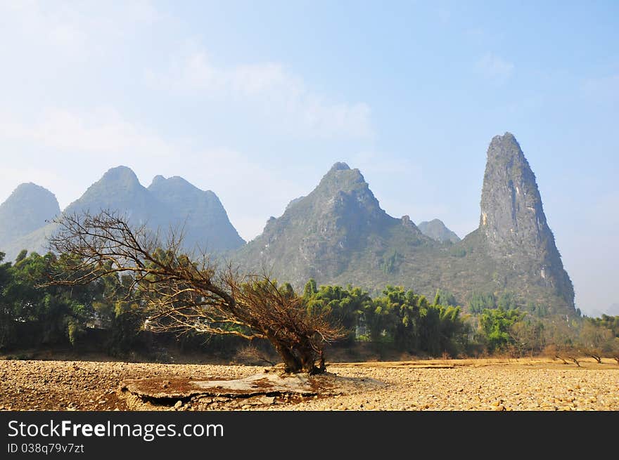 on the Li River