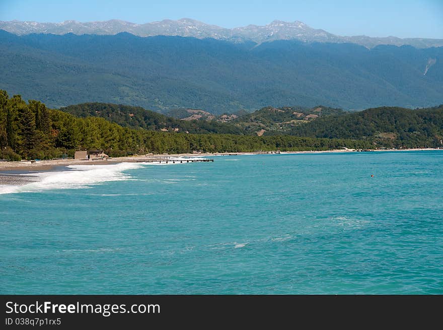 Mountains And The Sea.