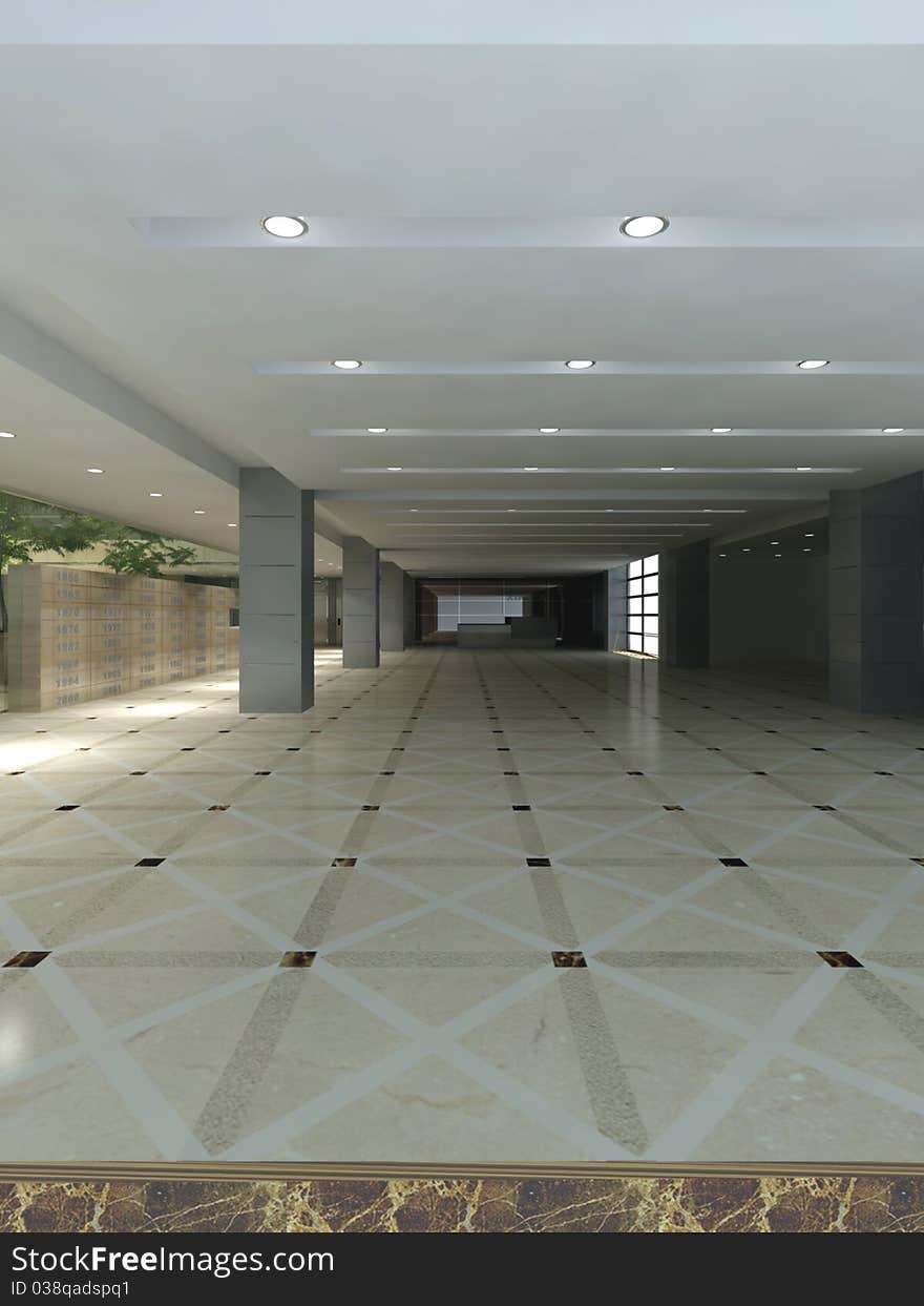 Rendering Hall