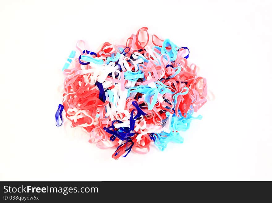 Color of rubber string