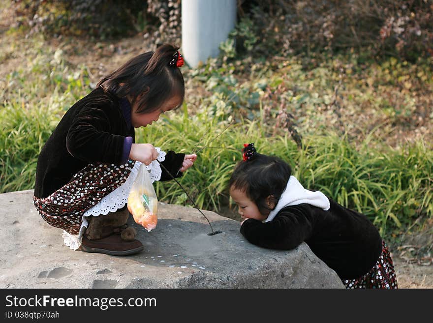 Kids Playing And Observation