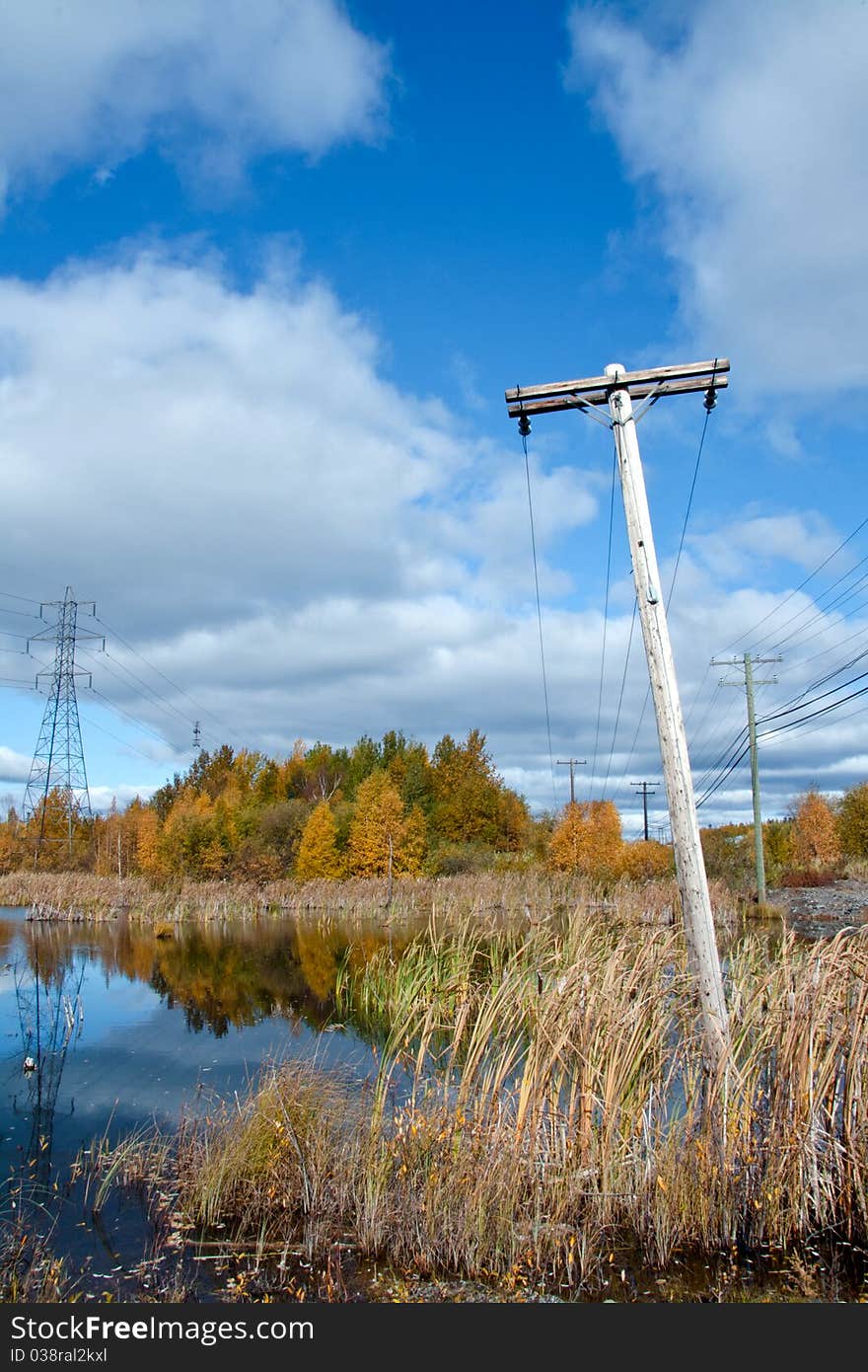 Colors of Autumn at Northern Canada