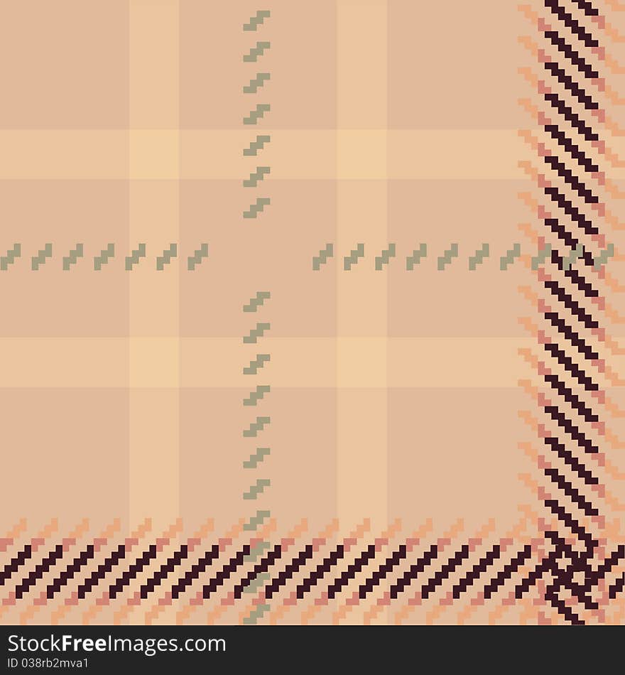 Seamless fabric repeat pattern, tartan background. Seamless fabric repeat pattern, tartan background