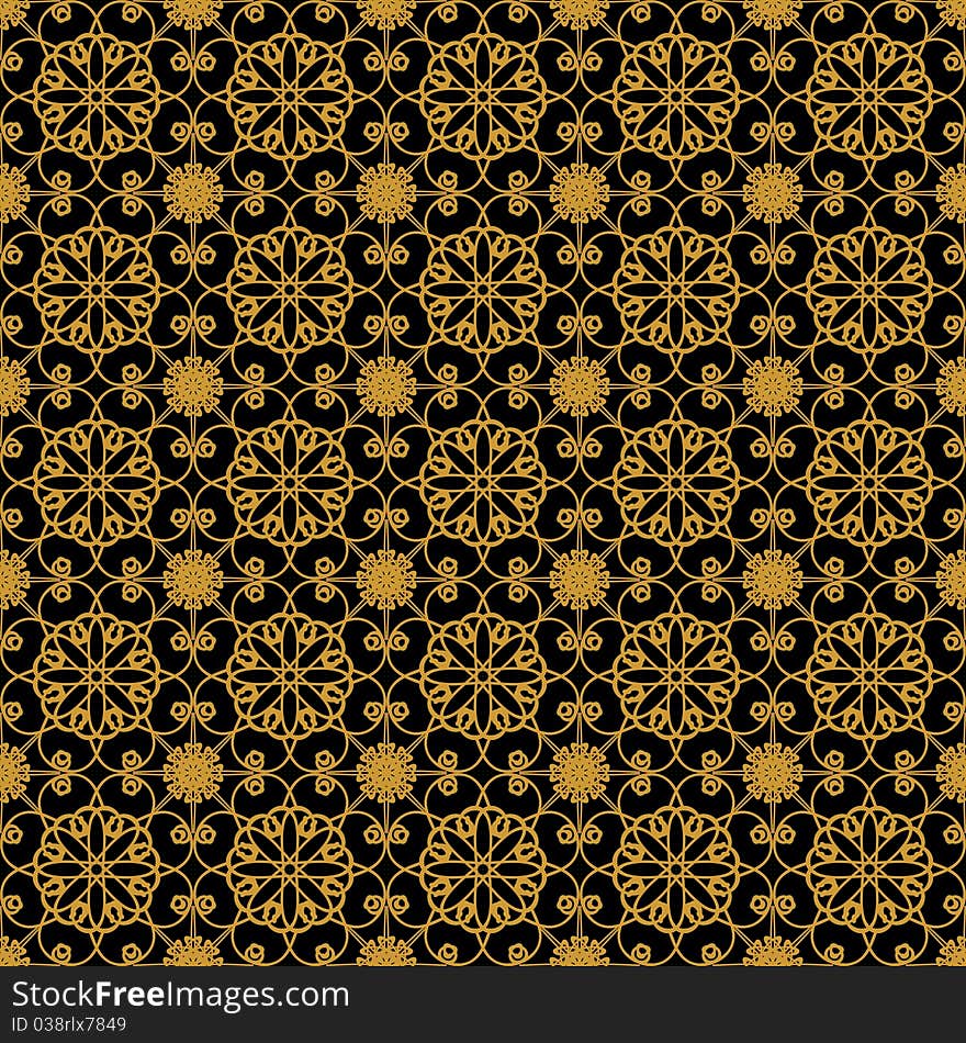 Seamless Lace Background