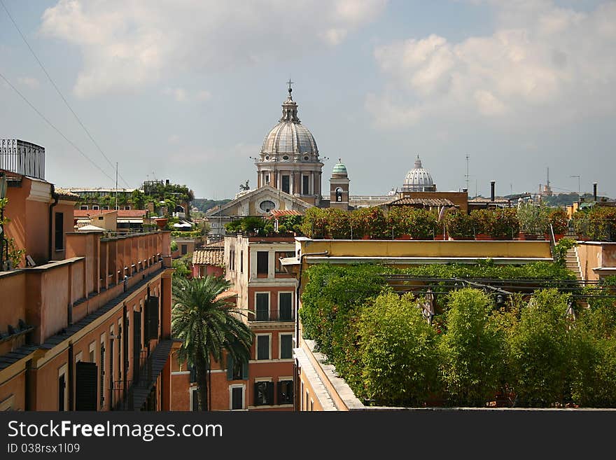 Roofs Of Rome