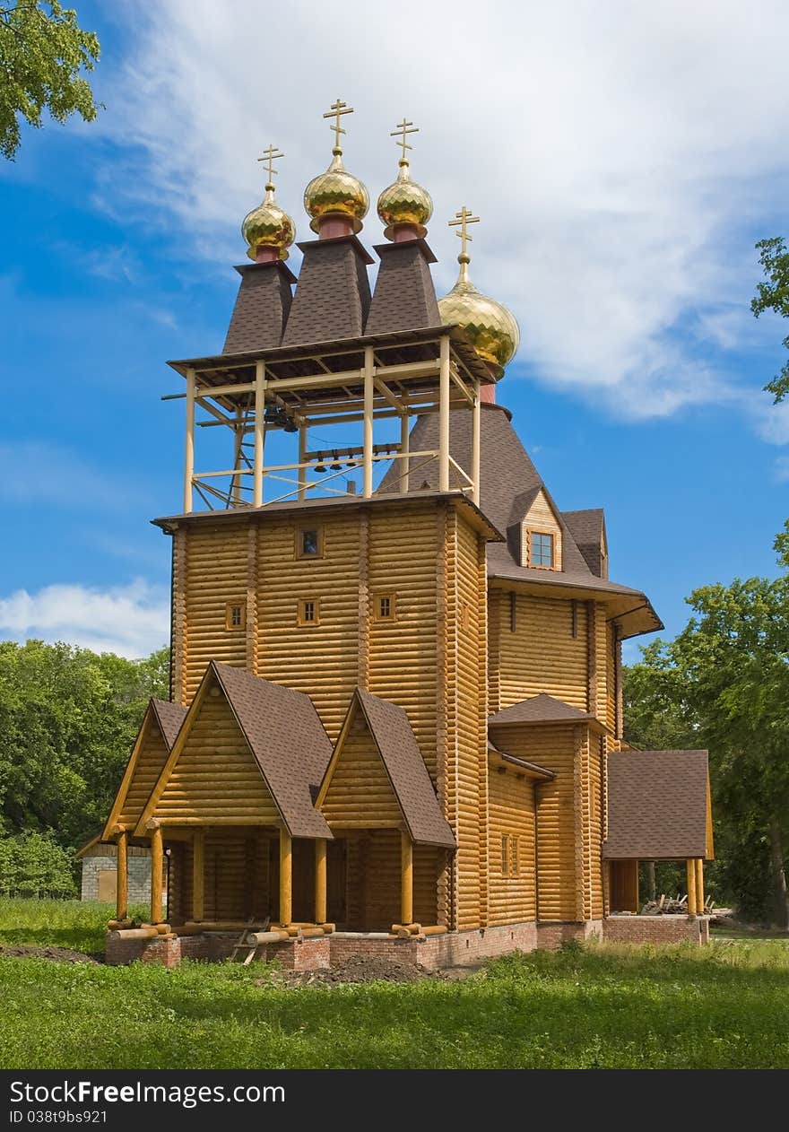 Image of russian country church