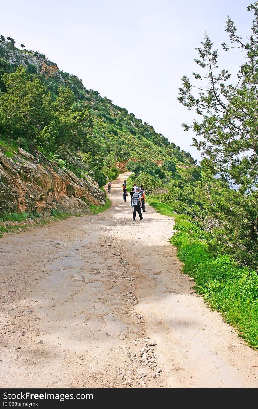 Akamas Peninsula in Cyprus, nature reserve.