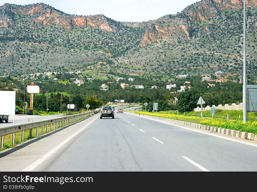 Road In Cyprus