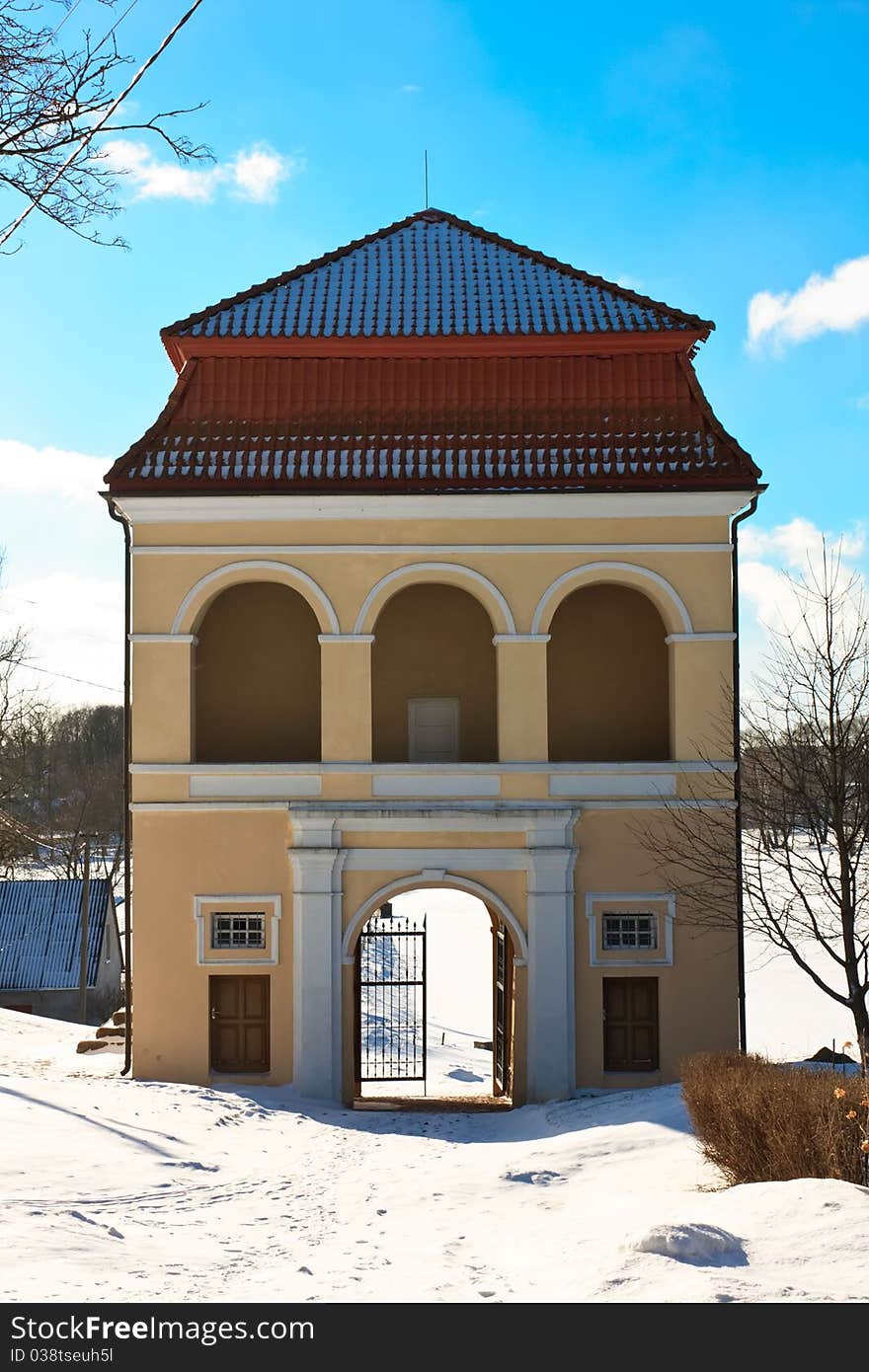 Manor Gate, Lithuania, Kelme 1668