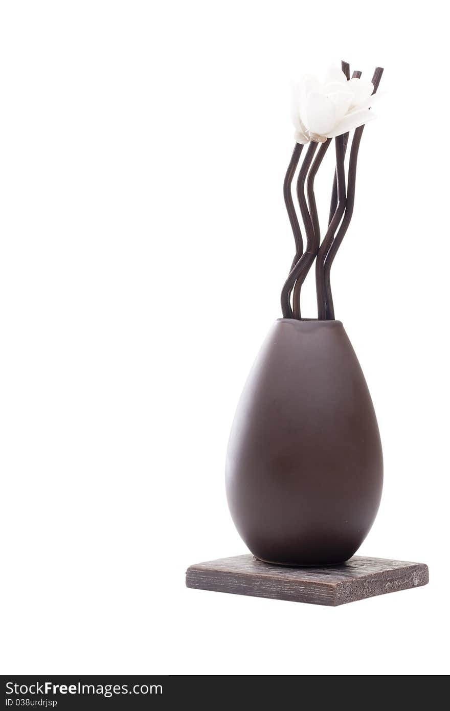 Clay Decorative Vase