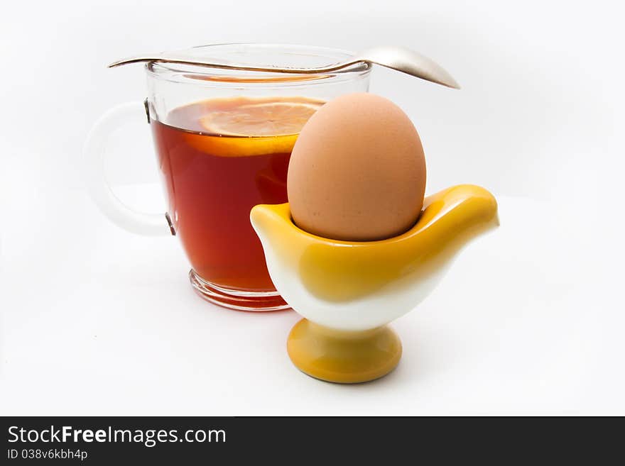 Tea with egg