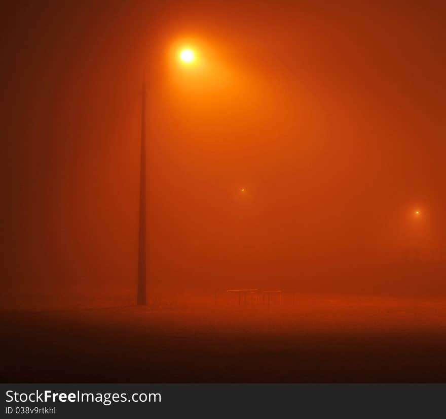 Night fog №2