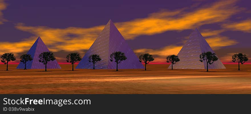 Landscape Pyramids