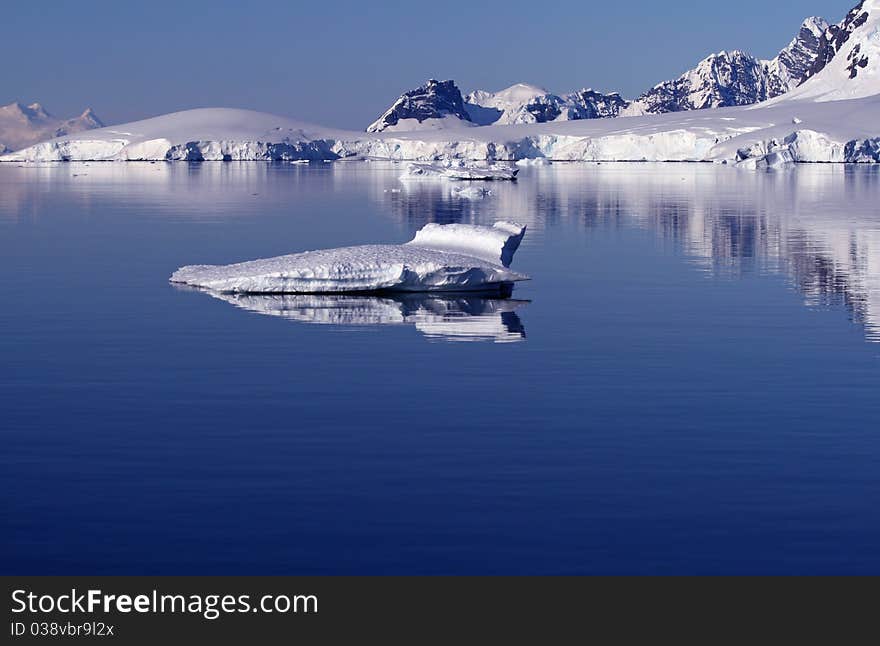 Icebergs in Antarctica 4