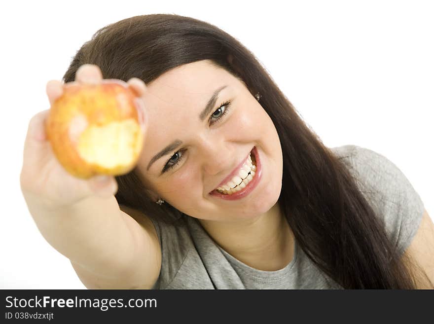 Woman With Apple