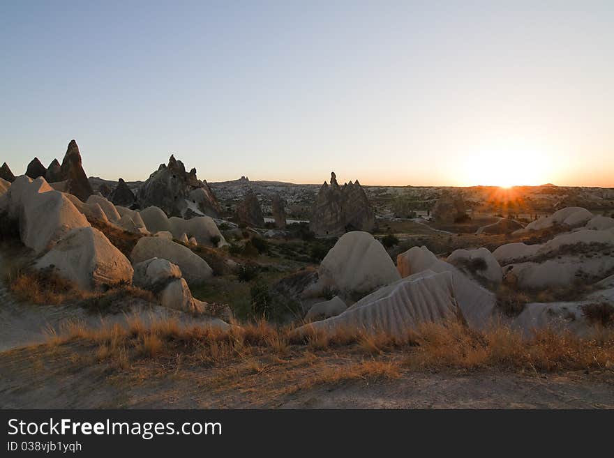 Sunset At Cappadocia