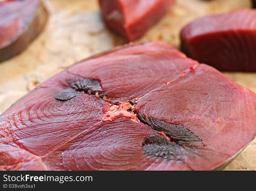 Slice Of Tuna Fish