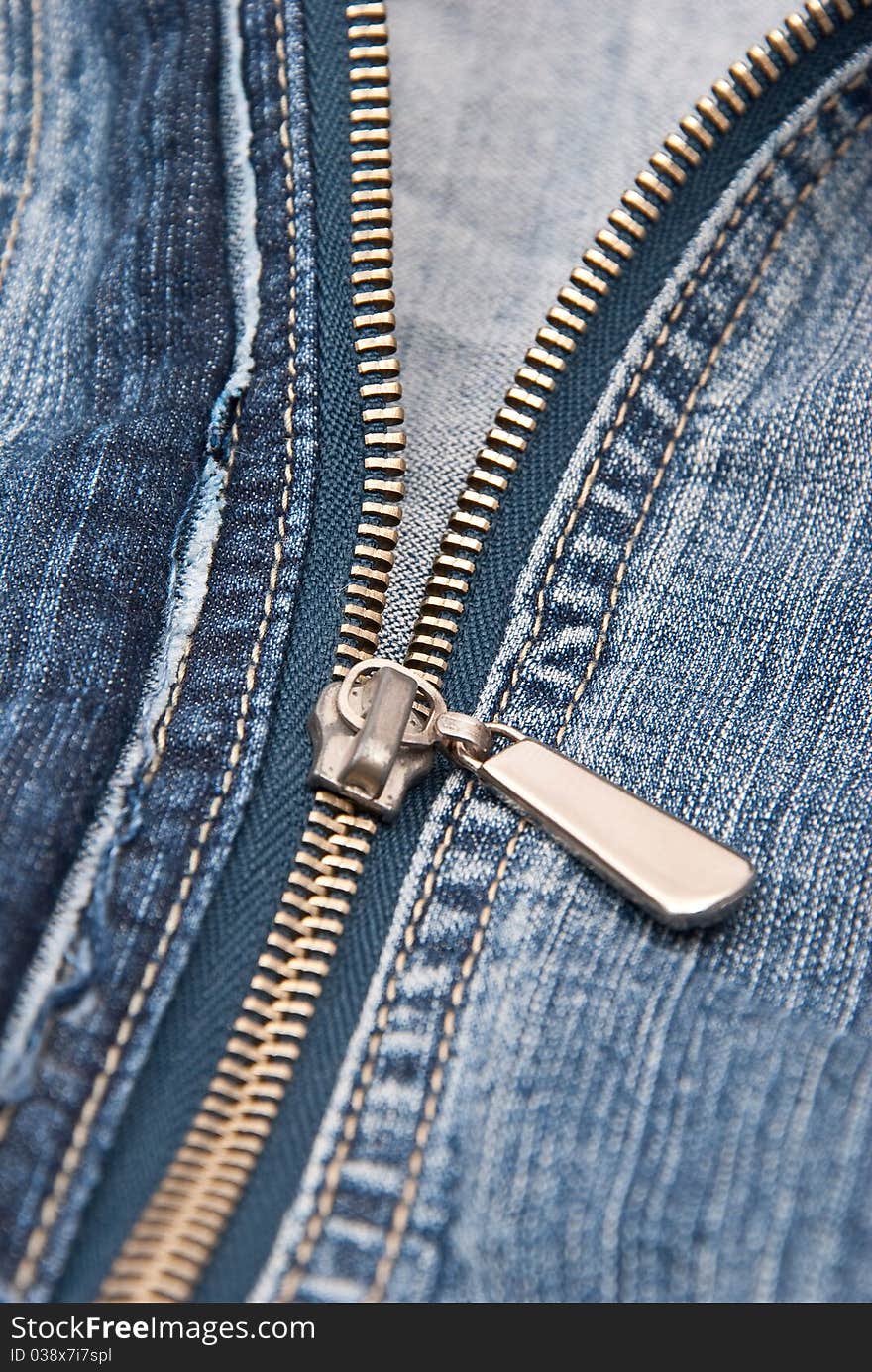 Detail Of Zipper