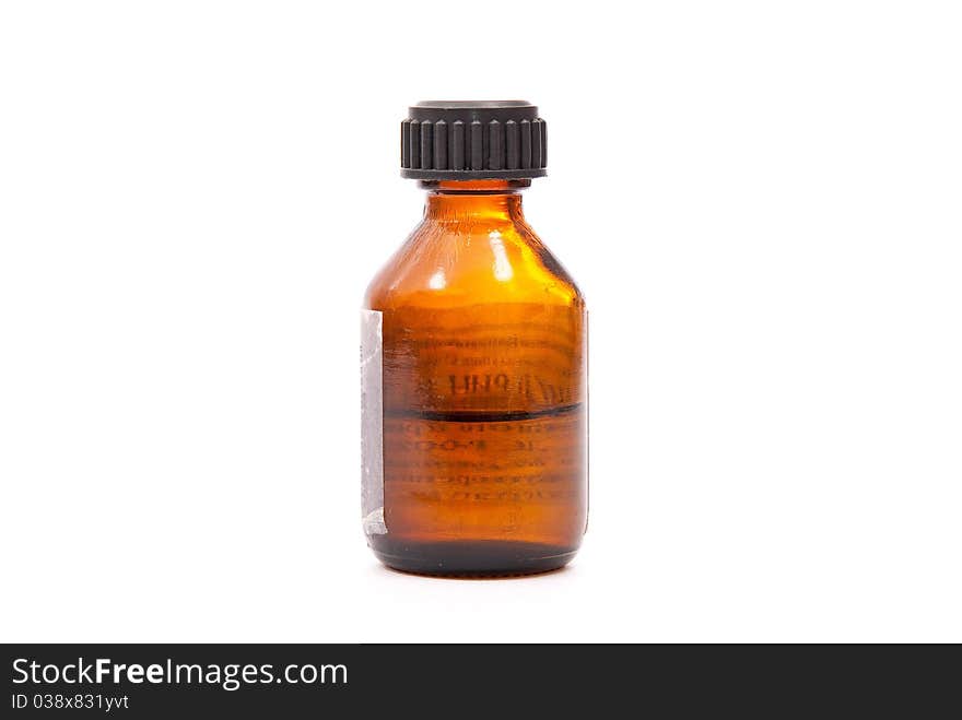 Bottle with liquid medicine