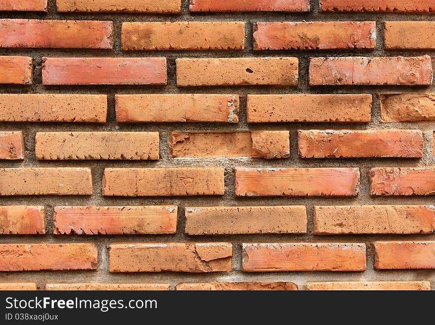 Abstract background with old brick wall.