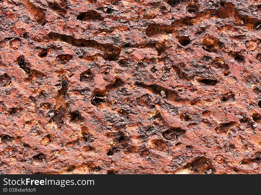 Closeup of stone wall use for construction business and designers