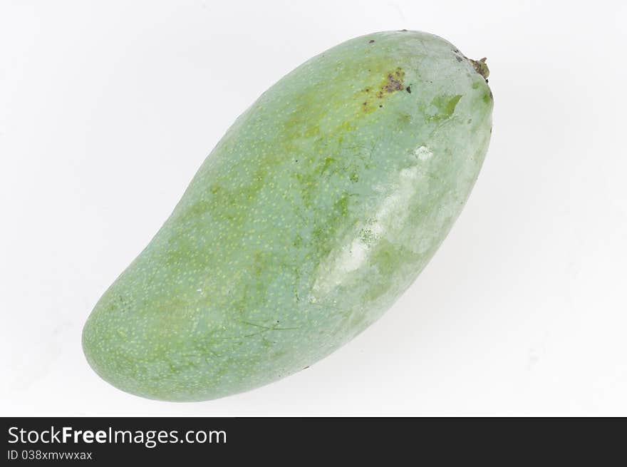 Mango isolated on white background