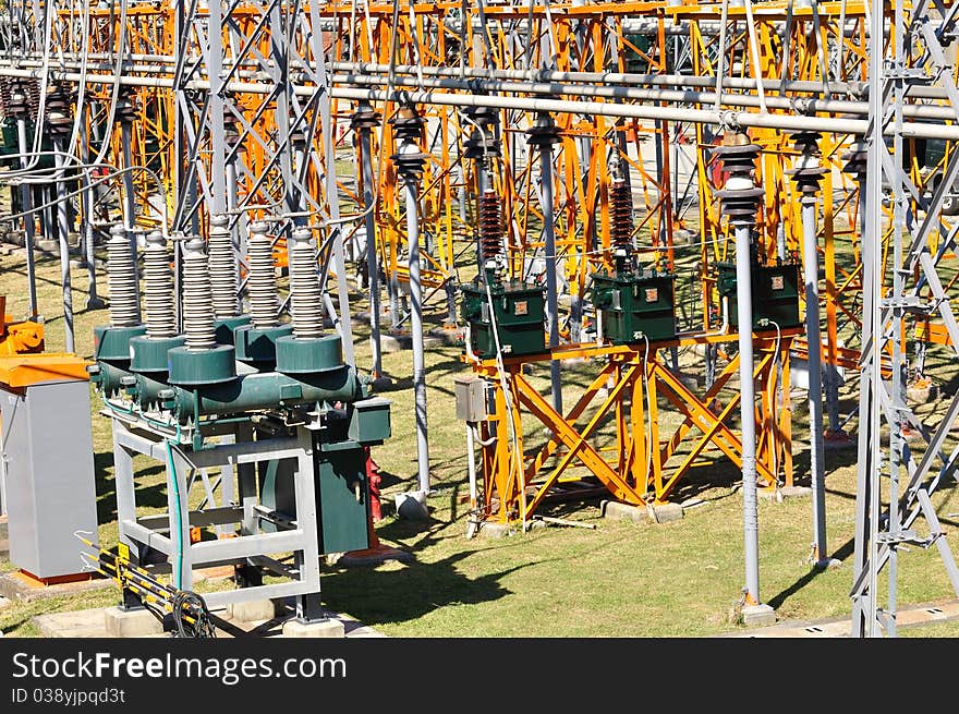 Many facilities of electric power