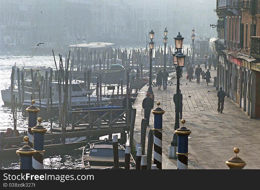 Venice in winter