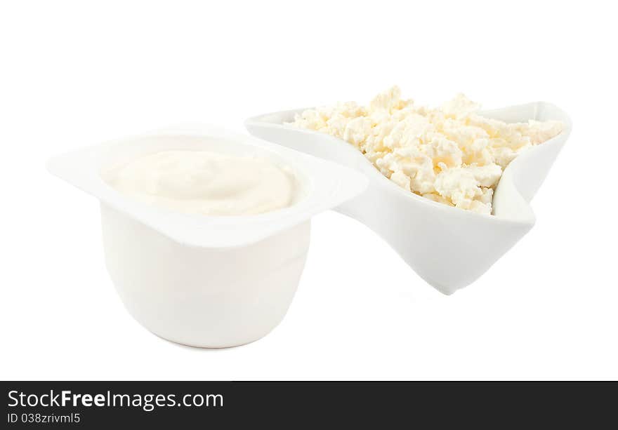 Yogurt and cottage cheese