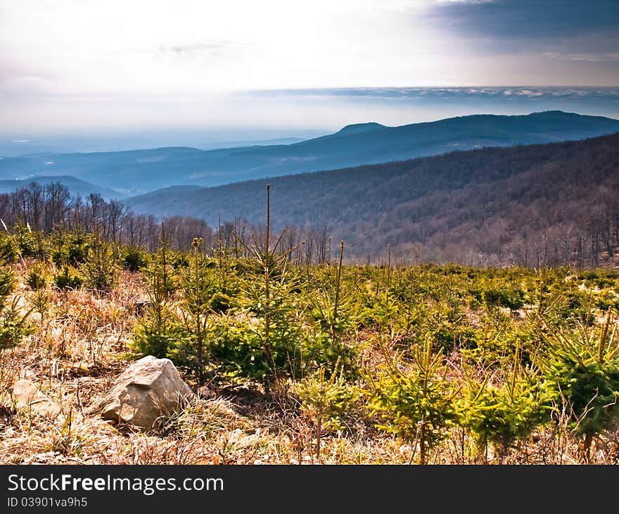 Mountain background