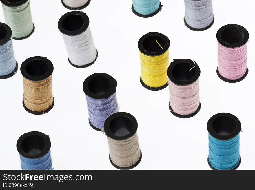 Spools of Thread Background