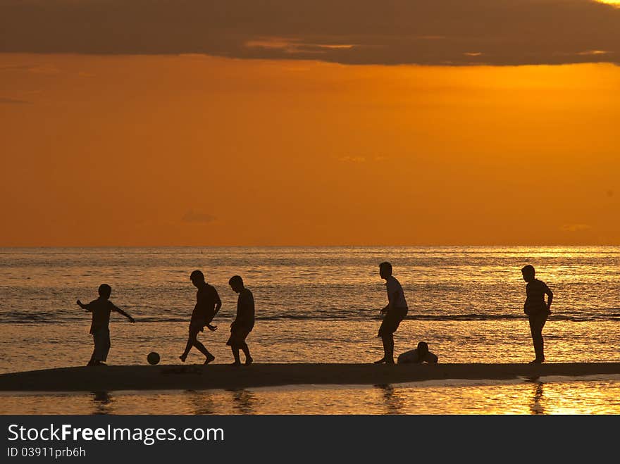 Beach Football