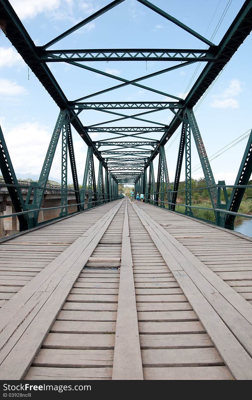 The World War Ii Memorial Bridge In Pai Maehoongsorn.