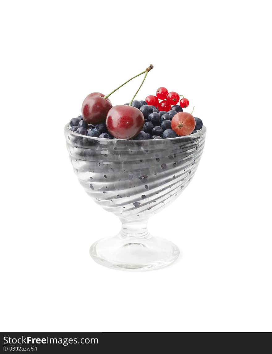 Bowl with berries