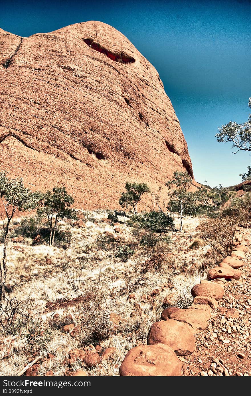 Rocks of Australian Outback, Northern Territory