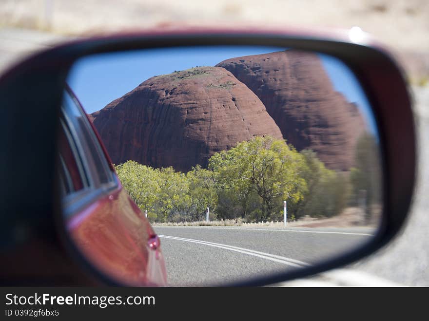 Bright and Sunny Day in the Australian Outback