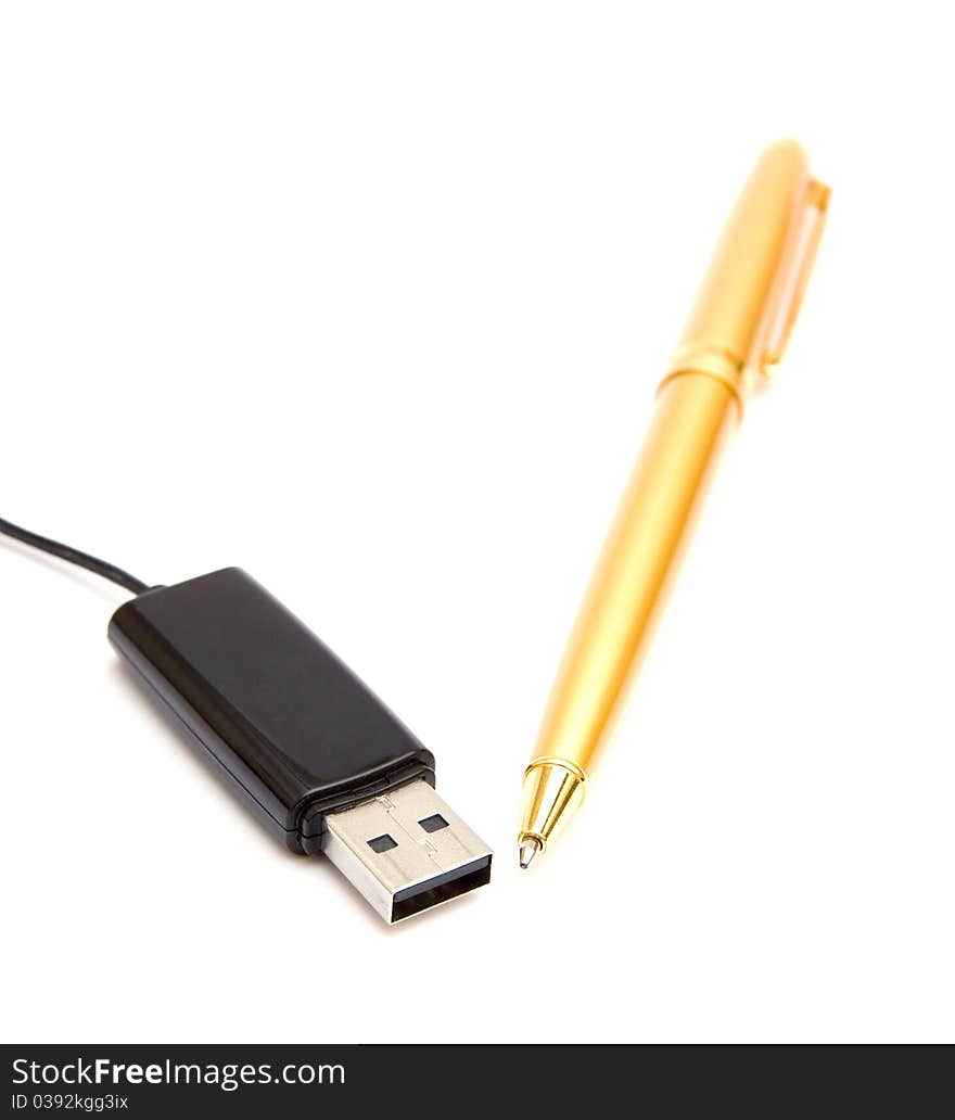 Pen And Flash Drive