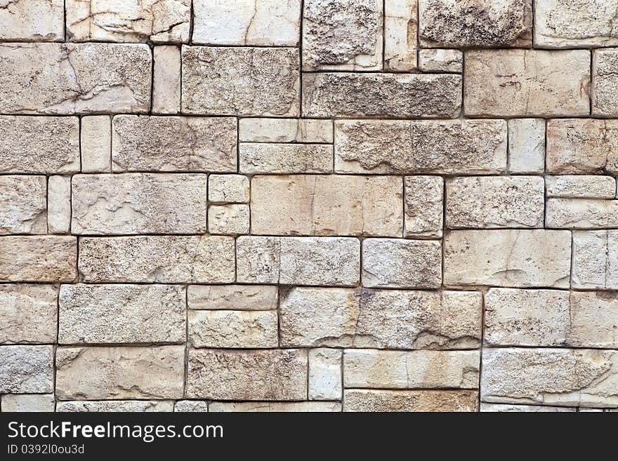 Old and Grunge Brick Wall Background. Old and Grunge Brick Wall Background